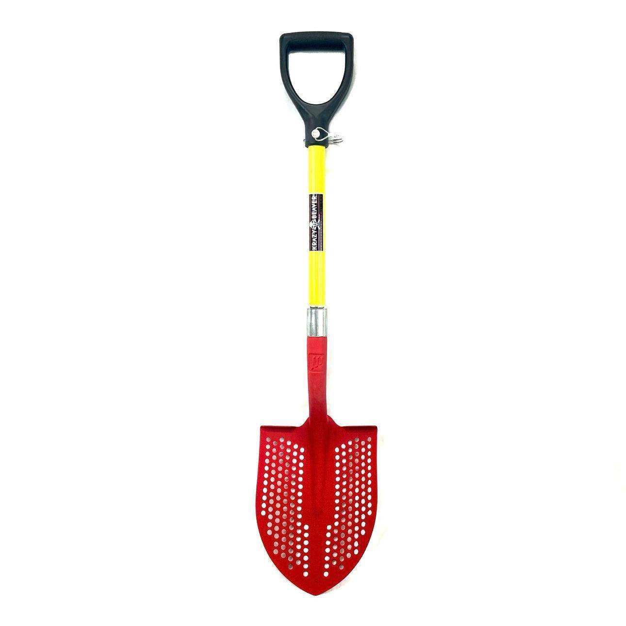 Krazy Beaver Mud Shovel (Red / Yellow) - Skoutley Outdoors LLC