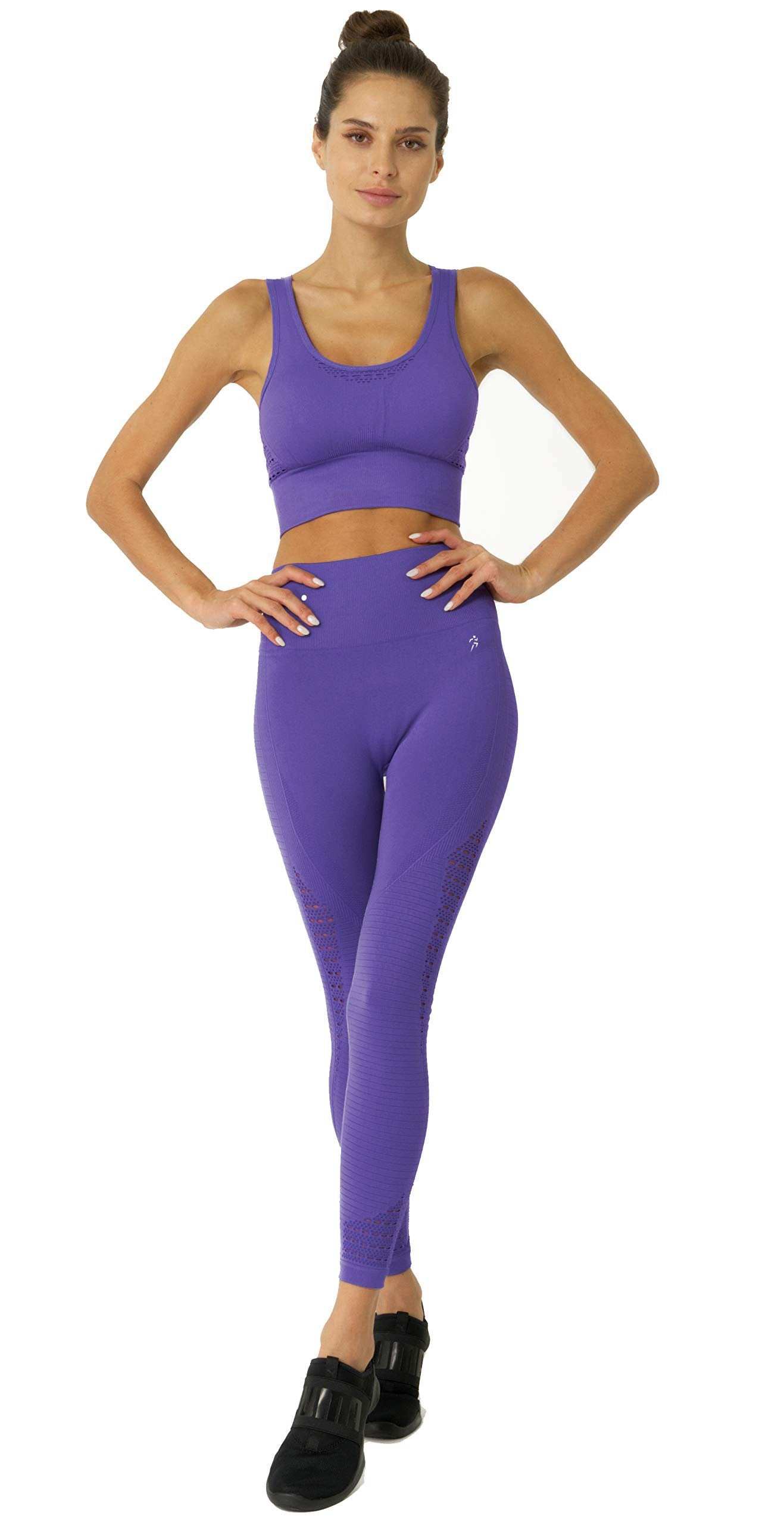 Mesh Seamless Set - Purple - Skoutley Outdoors LLC