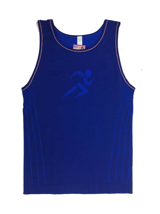 Padua Tank Top - Blue [MADE IN ITALY] - Skoutley Outdoors LLC