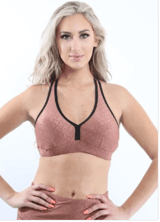 SALE! 50% OFF! Roma Activewear Sports Bra - Copper [MADE IN ITALY] - Skoutley Outdoors LLC