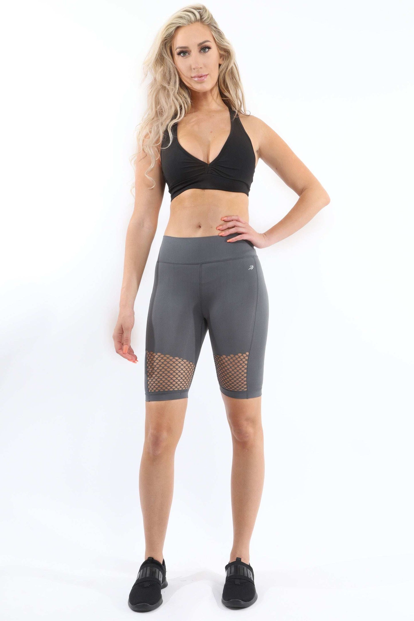 Malibu Seamless Activewear Shorts - Grey - Skoutley Outdoors LLC