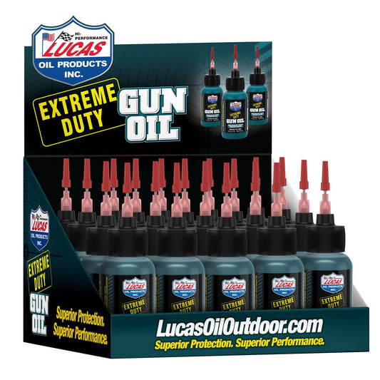 Lucas Ext Duty Gun Oil 1oz 20pk - Skoutley Outdoors LLC