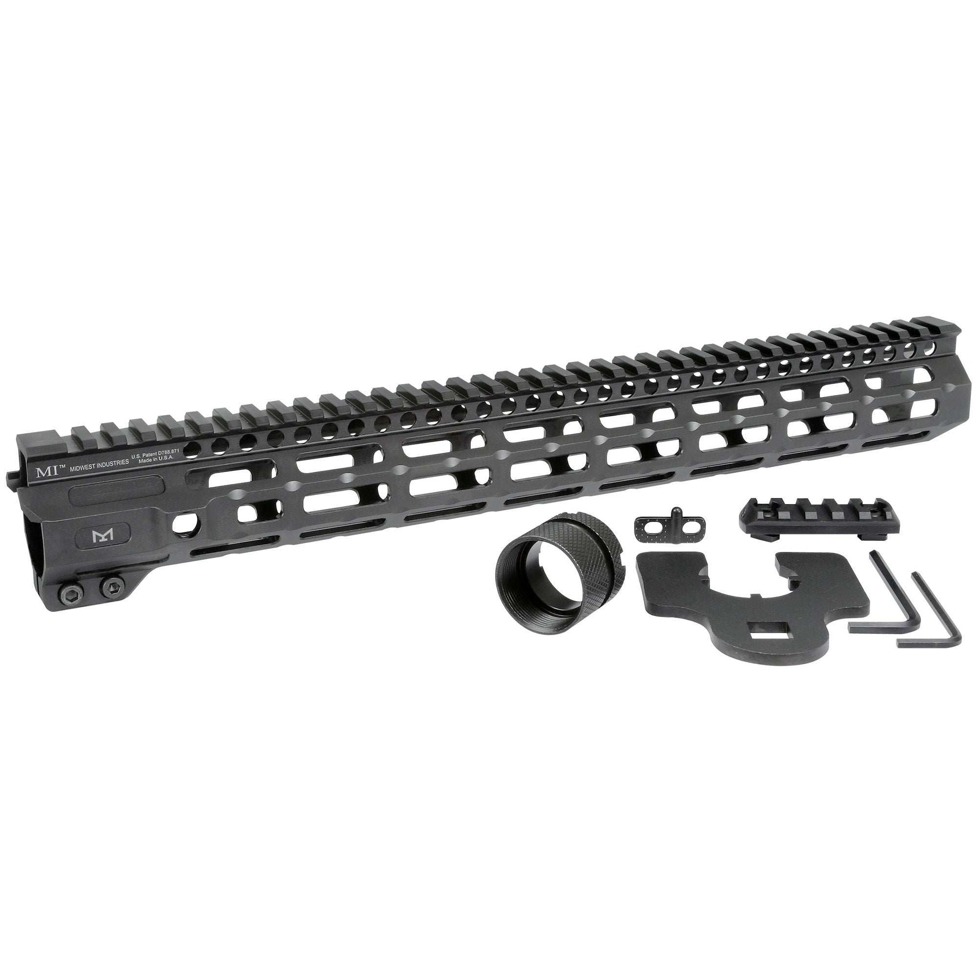 Midwest Combat Rail 15" Hndgrd Mlok - Skoutley Outdoors LLC