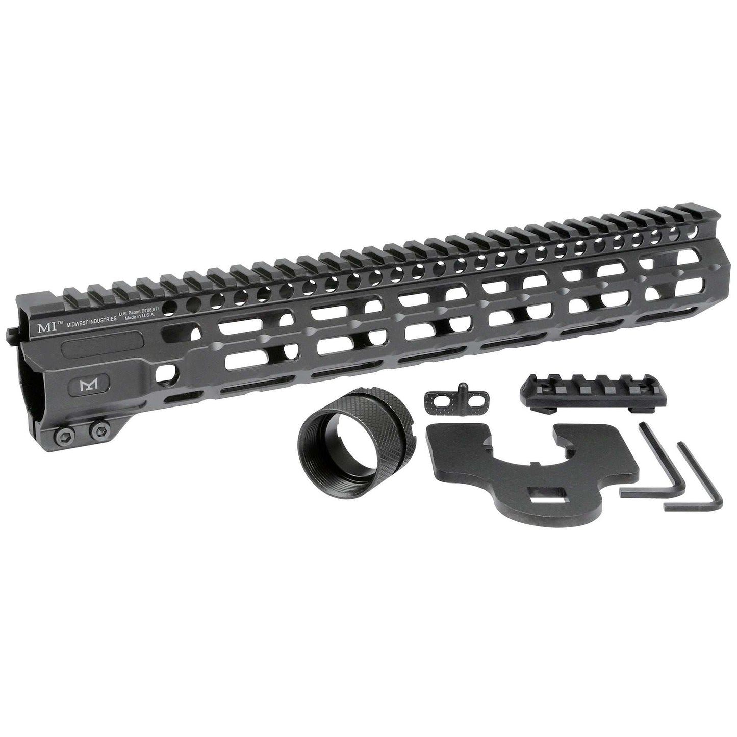 Midwest Combat Rail 12.625" Handguard - Skoutley Outdoors LLC