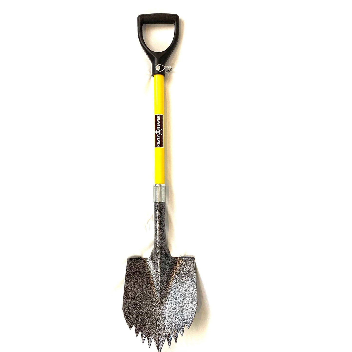 Krazy Beaver Shovel (Silver Vein / Yellow Handle 45639) - Skoutley Outdoors LLC