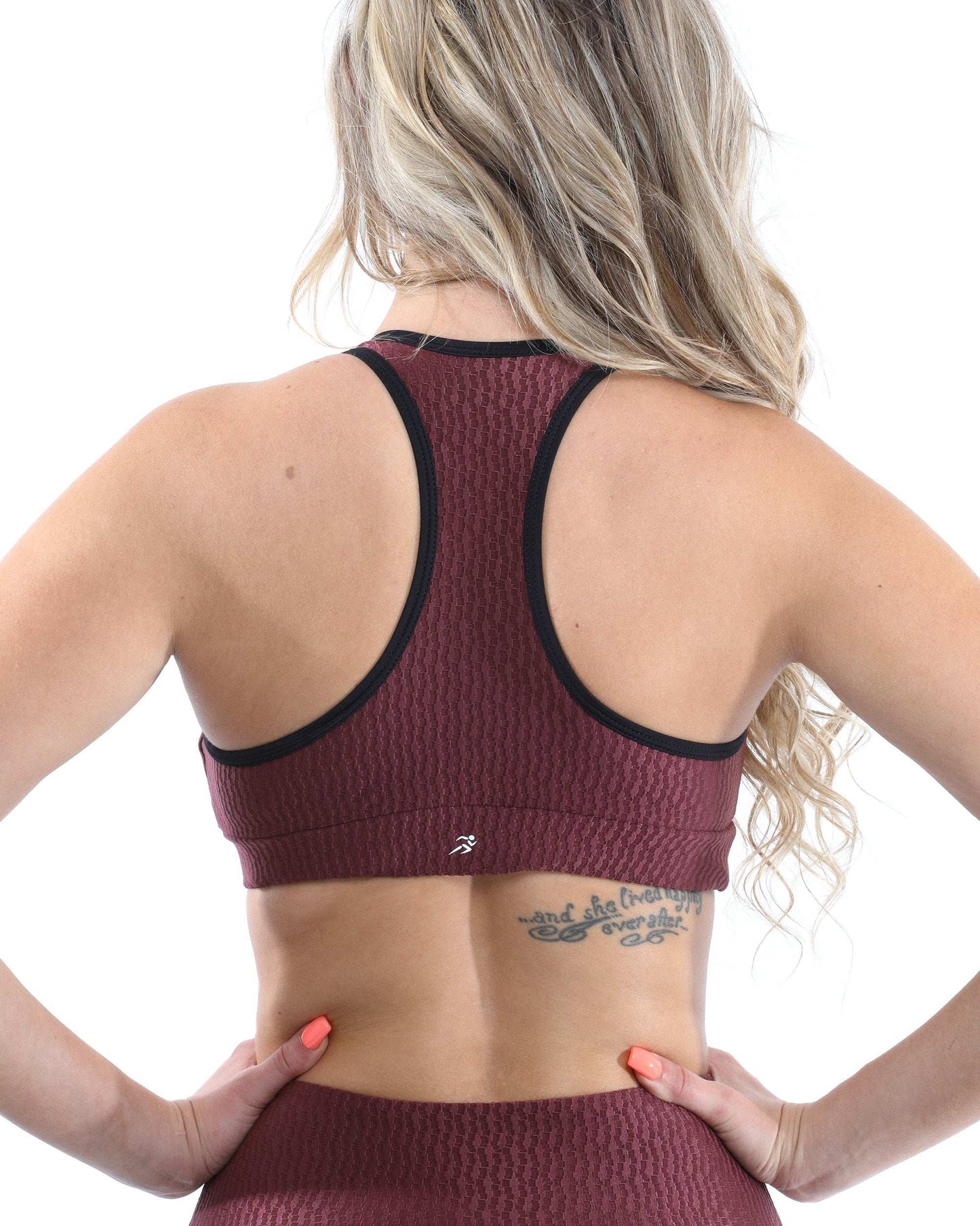 Verona Activewear Sports Bra - Maroon [MADE IN ITALY] - Skoutley Outdoors LLC