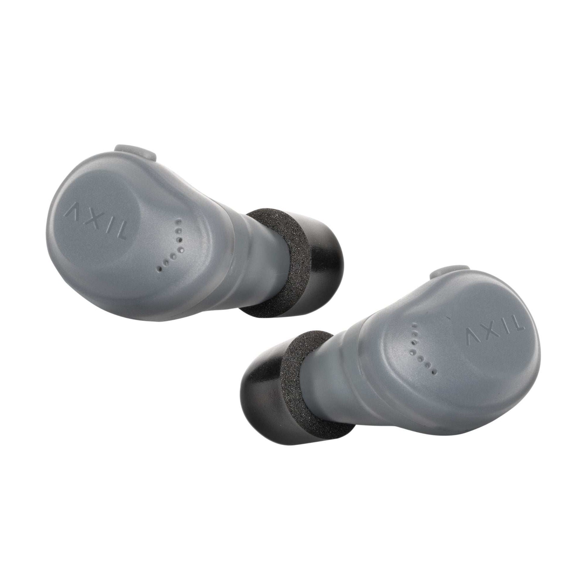 Axil Xcor Tac Digital Earbuds Gry - Skoutley Outdoors LLC