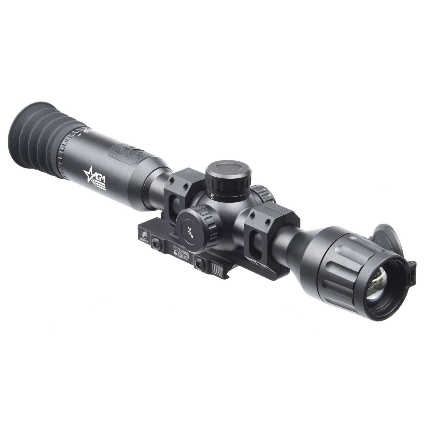 Agm Adder Ts35-384 Scope Blk - Skoutley Outdoors LLC