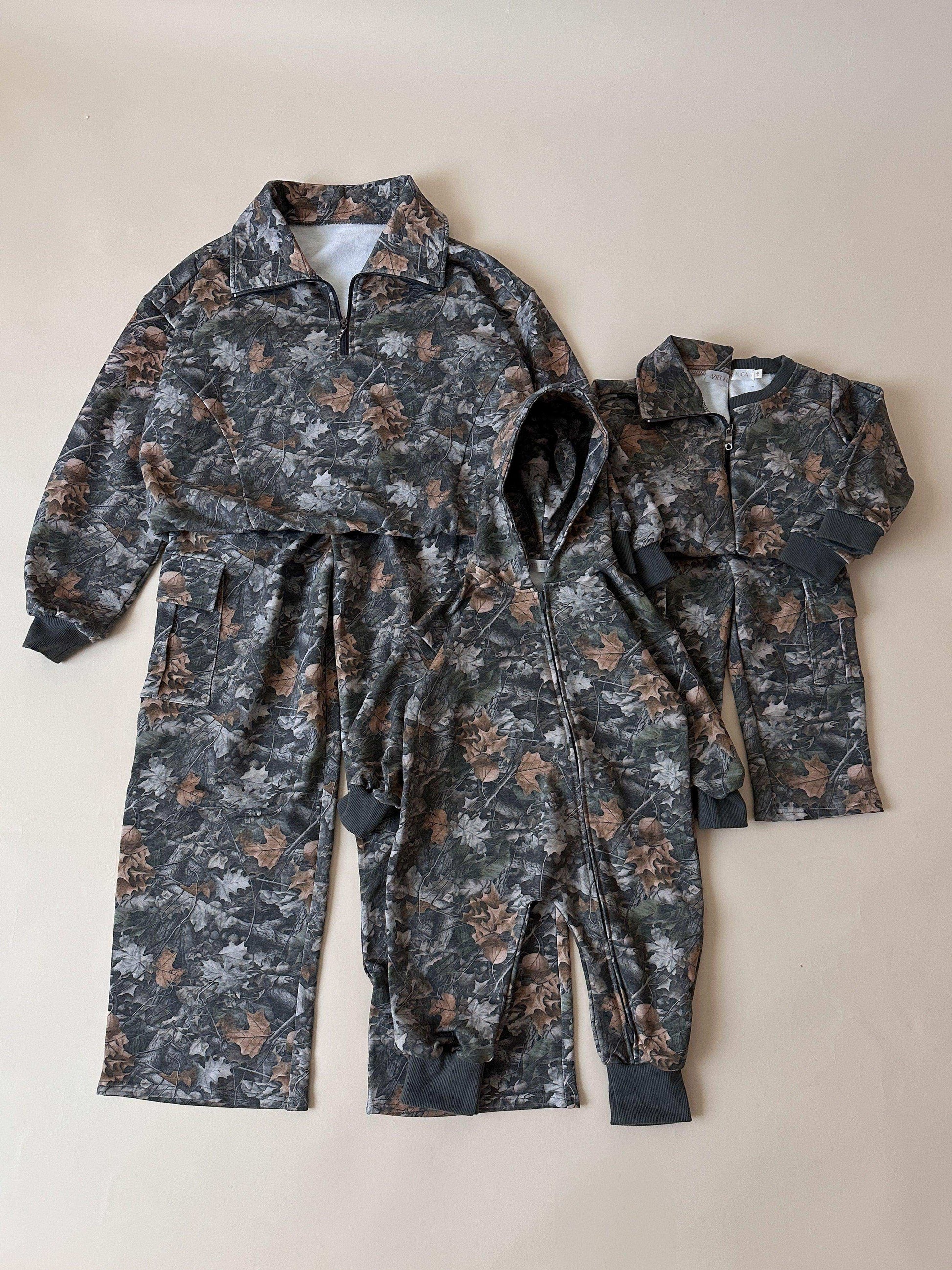 Camo Zip Jumpsuit - Skoutley Outdoors LLC