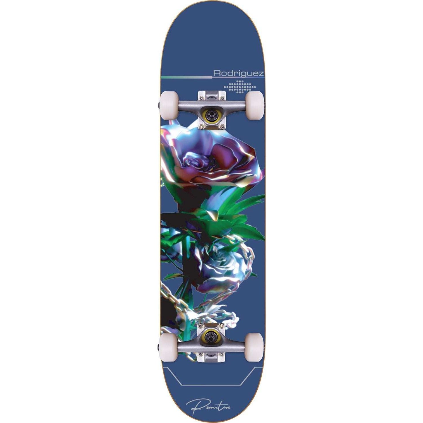 Primitive Paul Rodriguez Eternity Complete Skateboard - 8.0" Blue - Skoutley Outdoors LLC