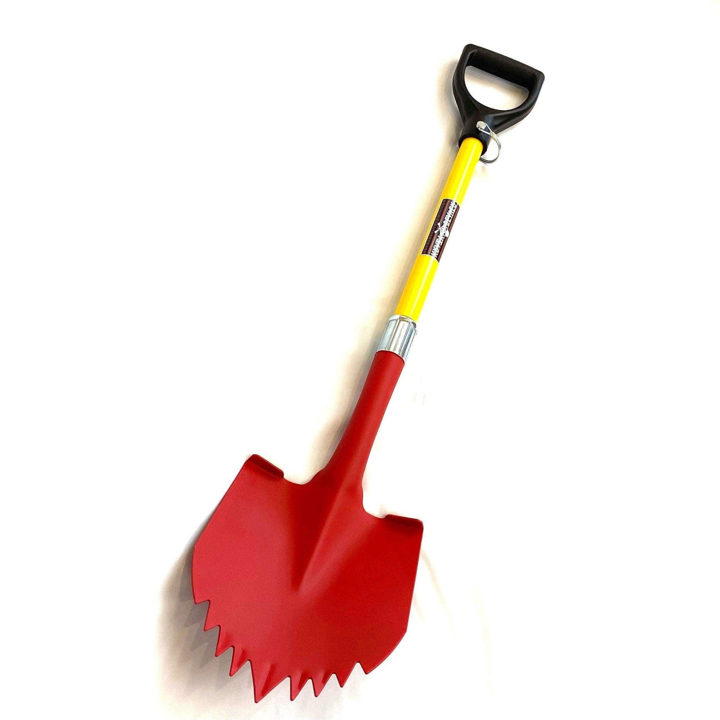 Krazy Beaver Shovel (Textured Red Head / Yellow Handle 45637) - Skoutley Outdoors LLC