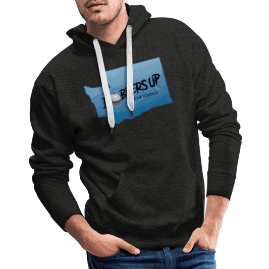 Men’s Premium Hoodie - Bobbers Up - Skoutley Outdoors LLC