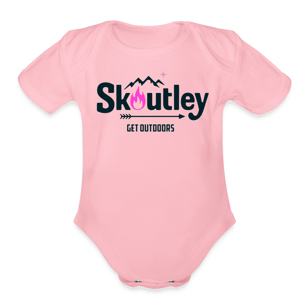 Organic Short Sleeve Baby Bodysuit - Skoutley Outdoors LLC