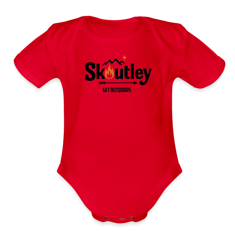 Organic Short Sleeve Baby Bodysuit - Skoutley Outdoors LLC