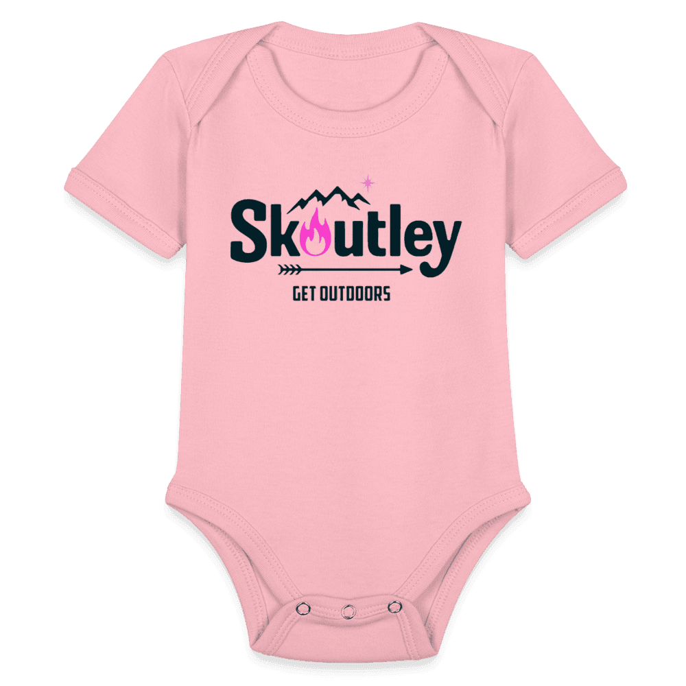 Organic Short Sleeve Baby Bodysuit - Skoutley Outdoors LLC