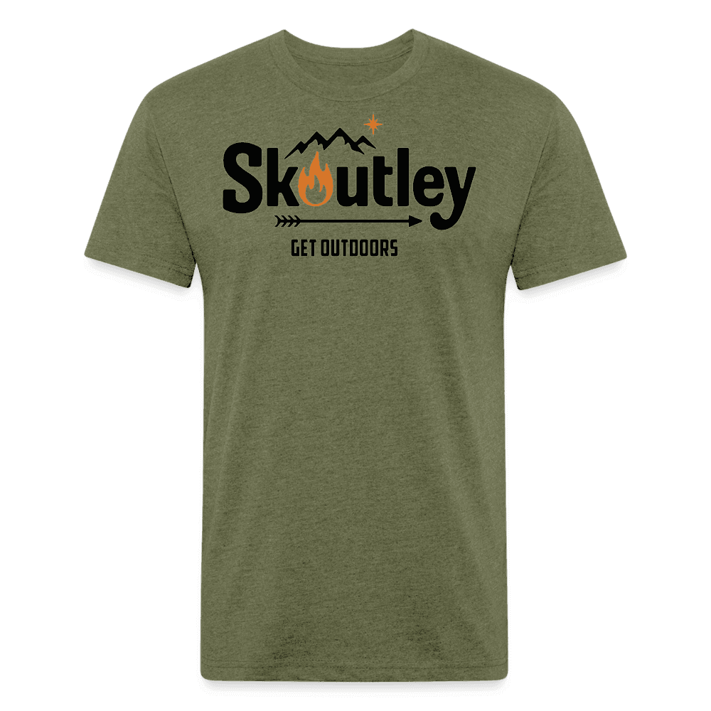 Fitted Cotton/Poly T-Shirt by Next Level - Skoutley Outdoors LLC