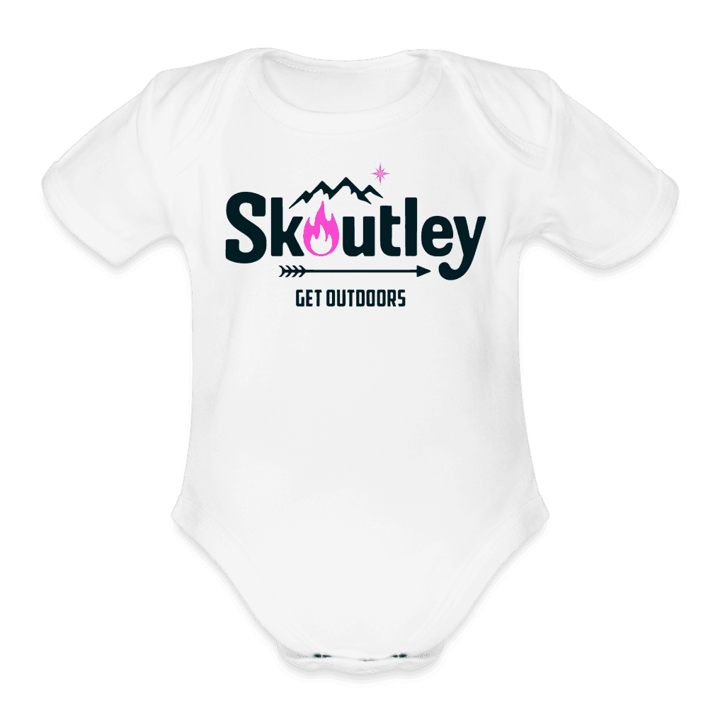 Organic Short Sleeve Baby Bodysuit - Skoutley Outdoors LLC