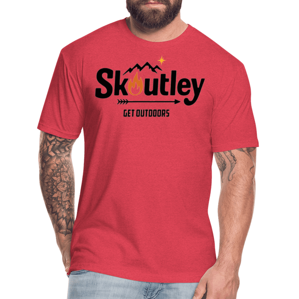 Fitted Cotton/Poly T-Shirt by Next Level - Skoutley Outdoors LLC