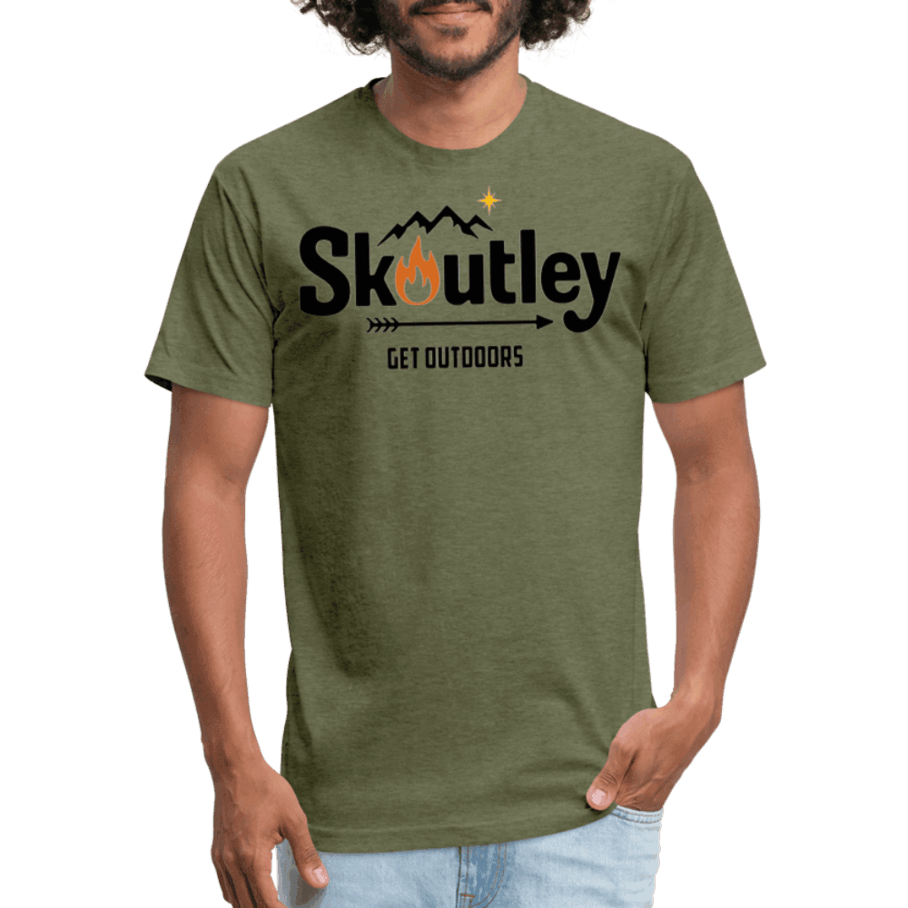 Fitted Cotton/Poly T-Shirt by Next Level - Skoutley Outdoors LLC