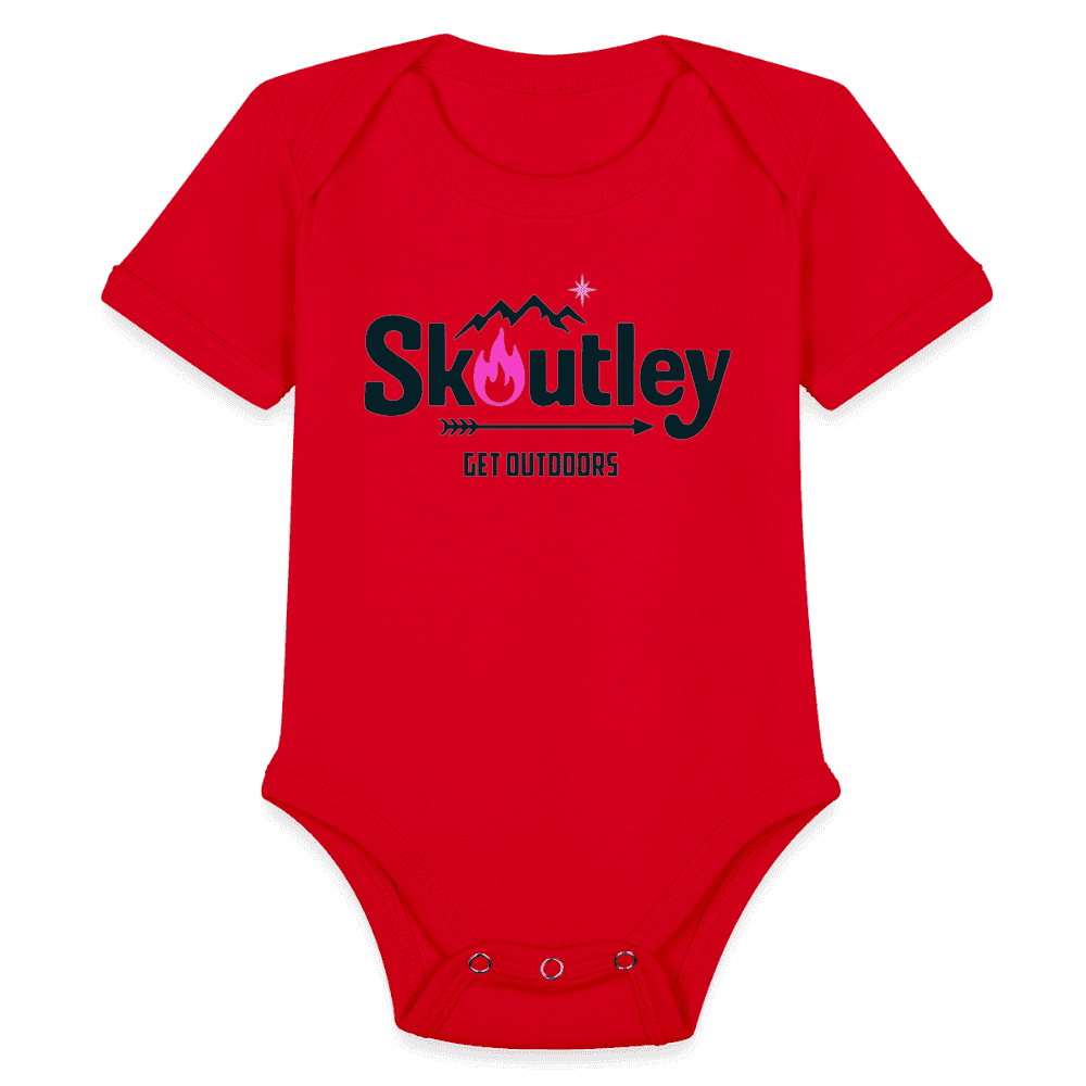 Organic Short Sleeve Baby Bodysuit - Skoutley Outdoors LLC