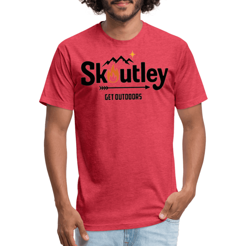 Fitted Cotton/Poly T-Shirt by Next Level - Skoutley Outdoors LLC