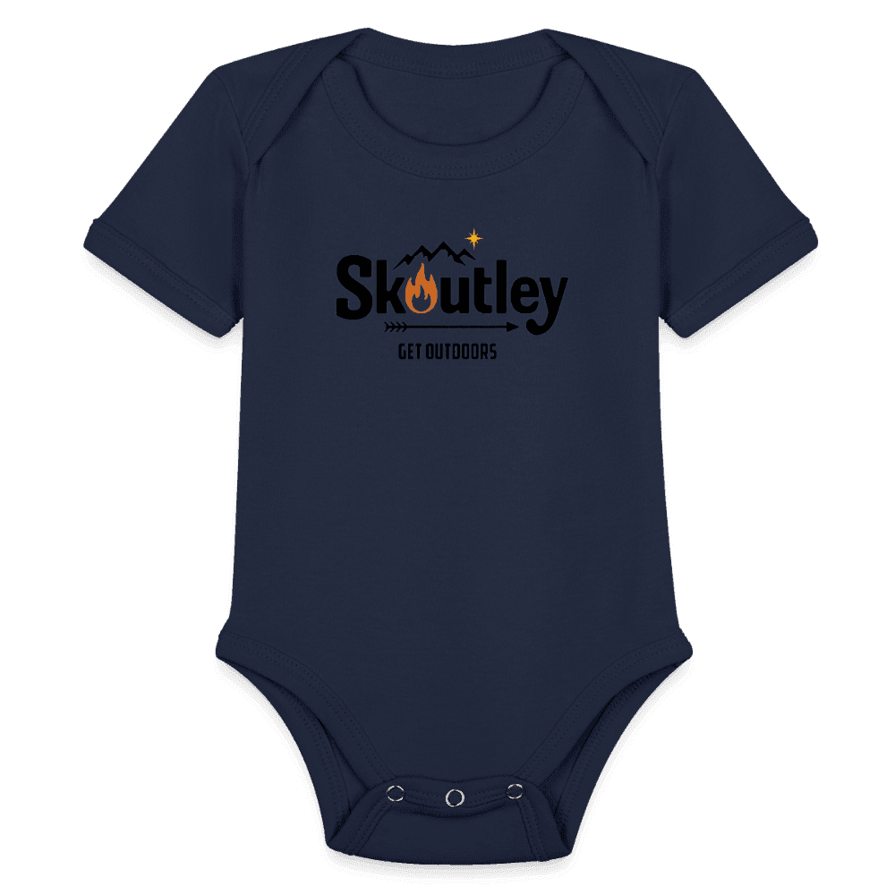 Organic Short Sleeve Baby Bodysuit - Skoutley Outdoors LLC