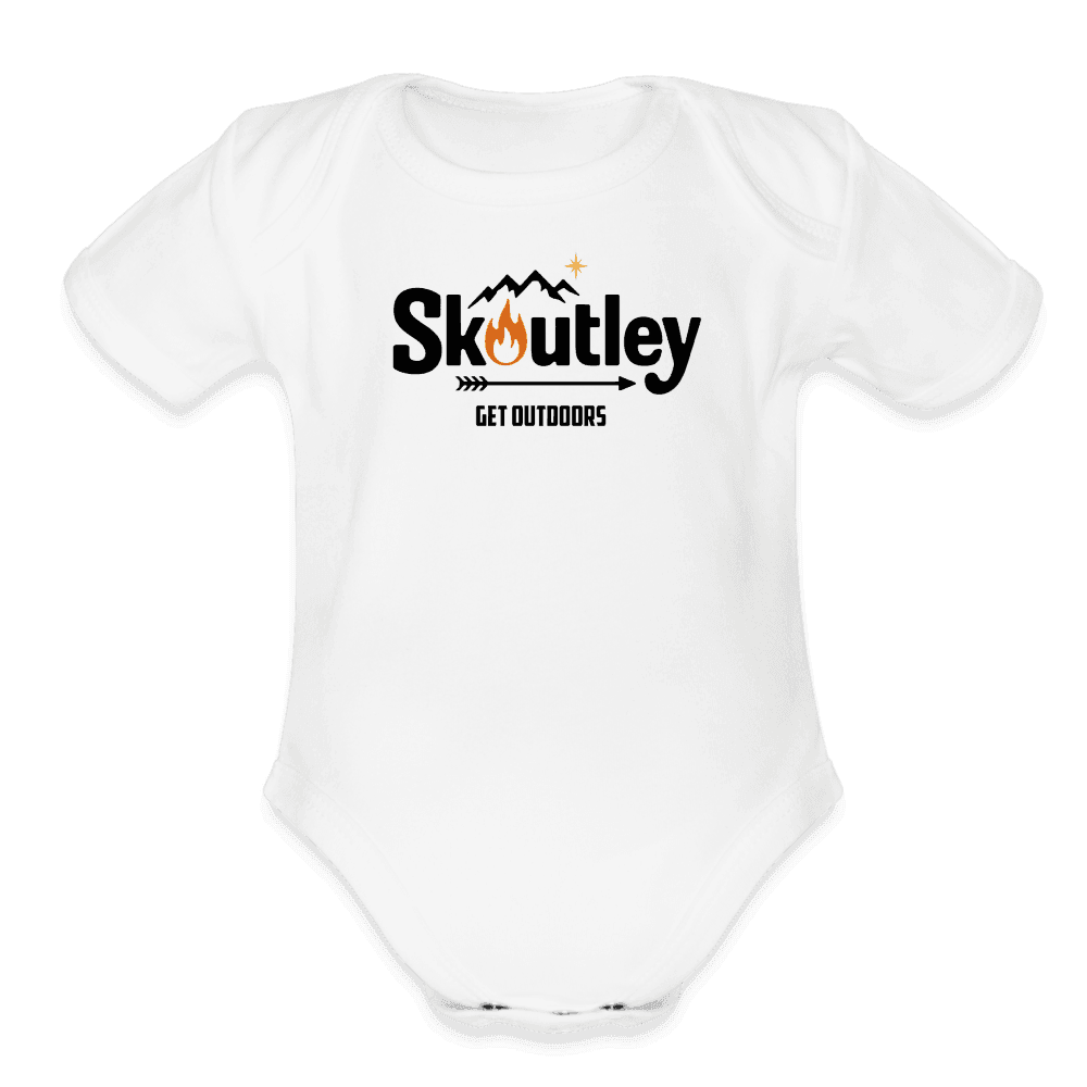 Organic Short Sleeve Baby Bodysuit - Skoutley Outdoors LLC