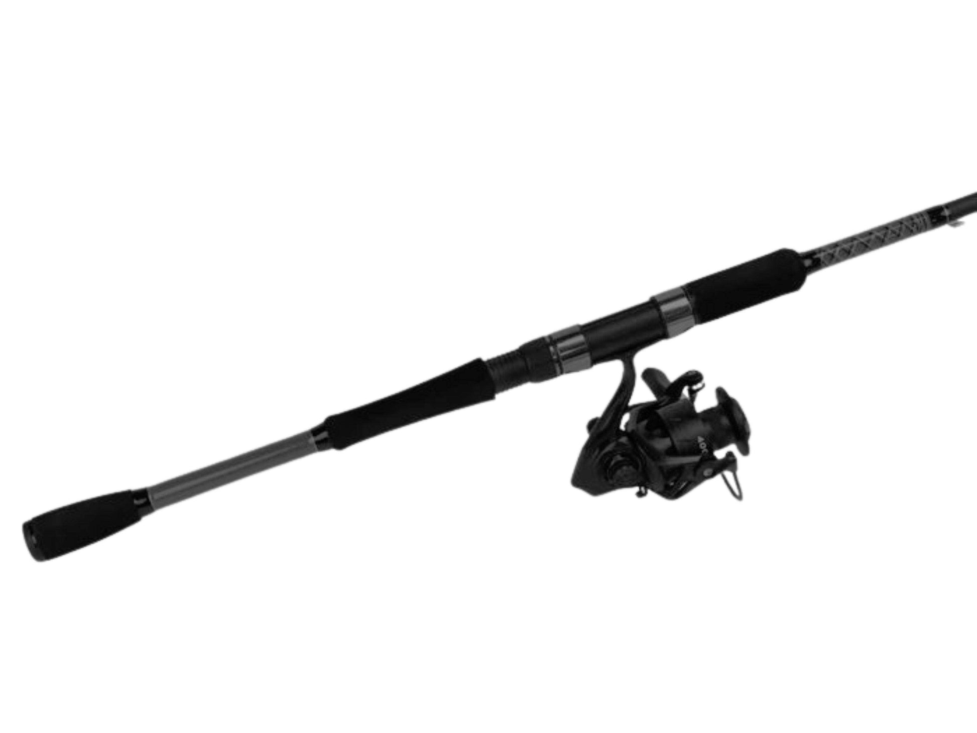 6' Medium Heavy Action Spinning Rod and Reel Package, 1 Piece Fiberglass/Graphite Spinning Rod |4000 Spinning Reel | FORTIS - Skoutley Outdoors LLC