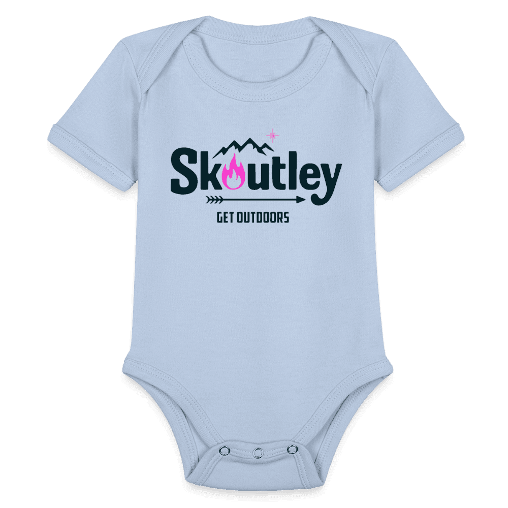 Organic Short Sleeve Baby Bodysuit - Skoutley Outdoors LLC