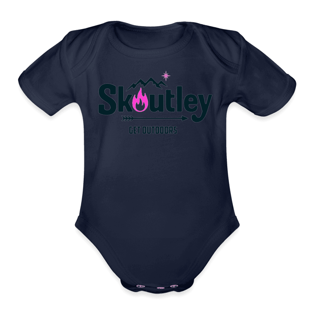 Organic Short Sleeve Baby Bodysuit - Skoutley Outdoors LLC