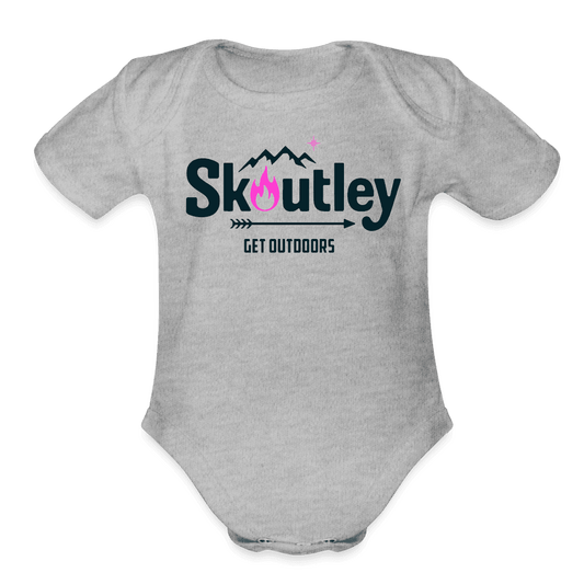 Organic Short Sleeve Baby Bodysuit - Skoutley Outdoors LLC