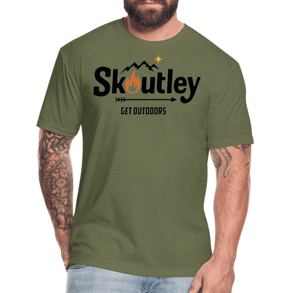 Fitted Cotton/Poly T-Shirt by Next Level - Skoutley Outdoors LLC