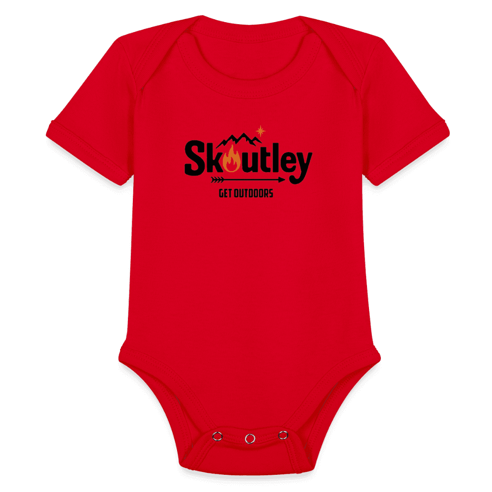 Organic Short Sleeve Baby Bodysuit - Skoutley Outdoors LLC