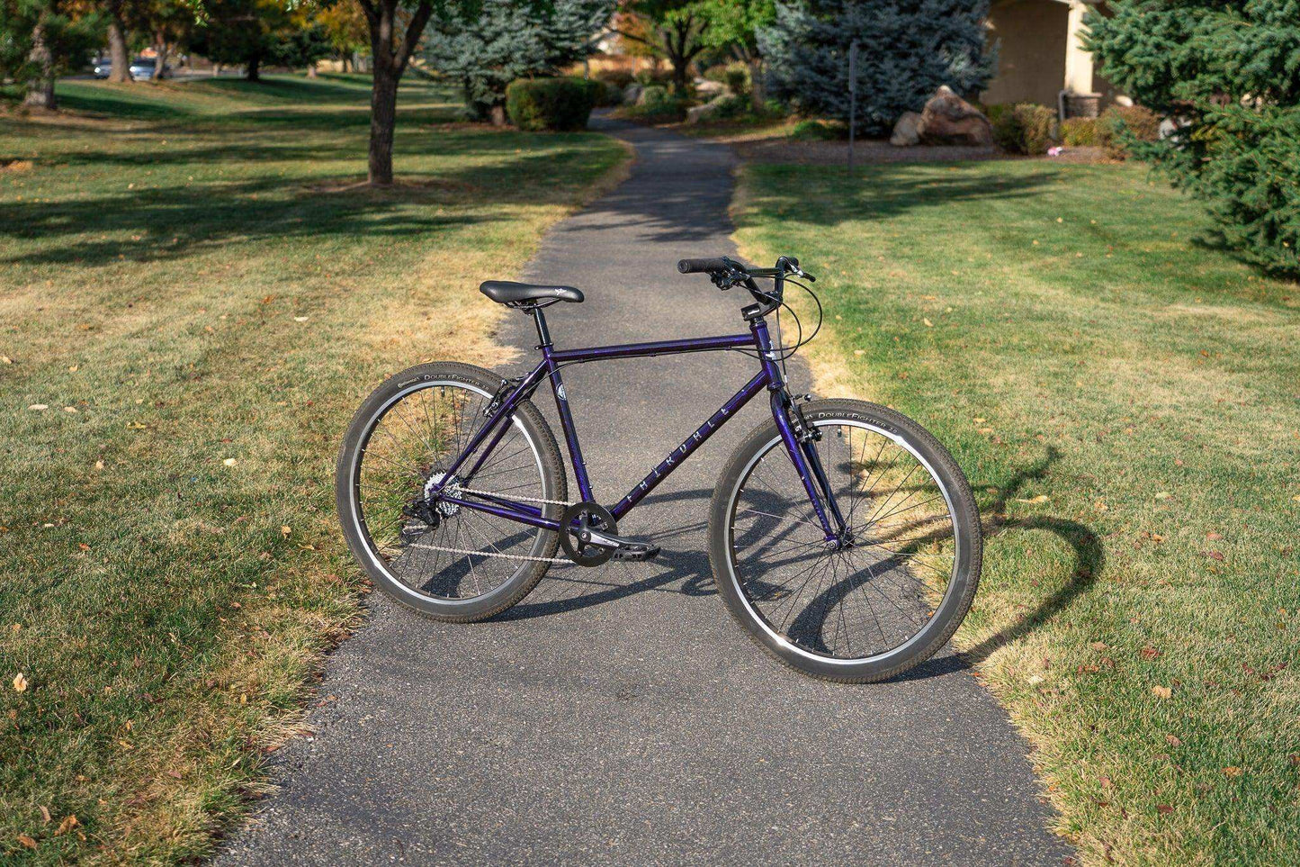 Fairdale Ridgemont 27.5″ Complete Cruiser Bike - Purple Rain - Skoutley Outdoors LLC