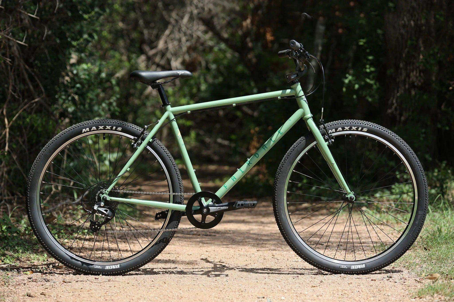 Fairdale Ridgemont 27.5″ Complete Cruiser Bike - Matte Sage Green - Skoutley Outdoors LLC