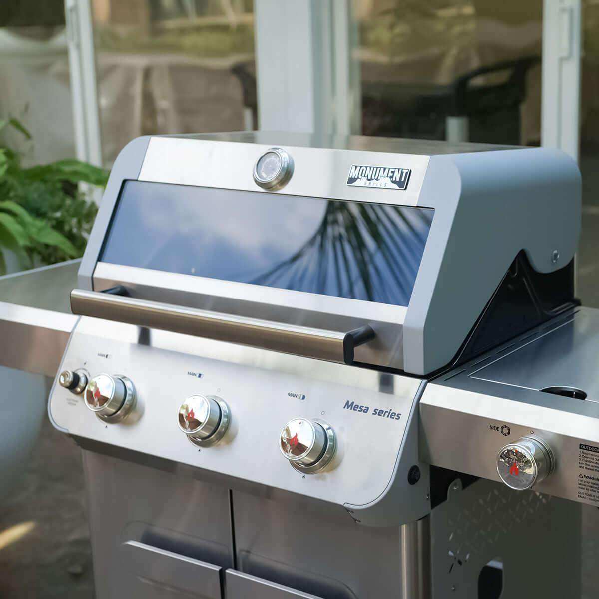 Mesa 305 | Stainless Propane Gas Grill - Skoutley Outdoors LLC