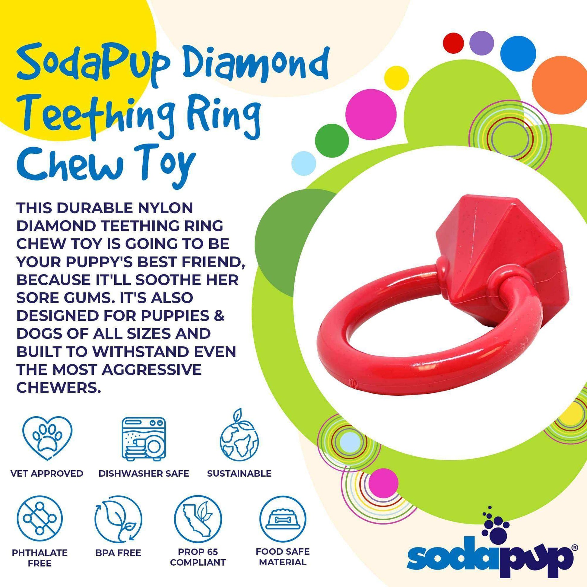 Diamond Ring Durable Teething Ring - Skoutley Outdoors LLC