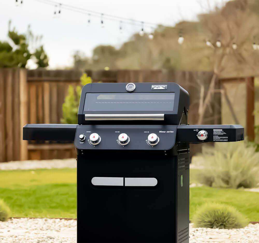 Mesa 325 | Black Propane Gas Grill - Skoutley Outdoors LLC