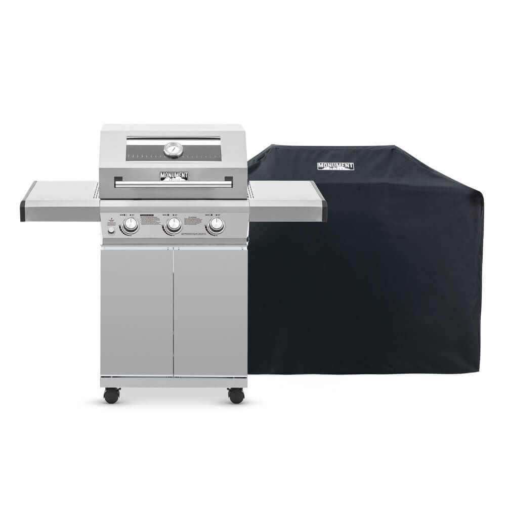 Mesa 300 | Stainless Propane Gas Grill - Skoutley Outdoors LLC