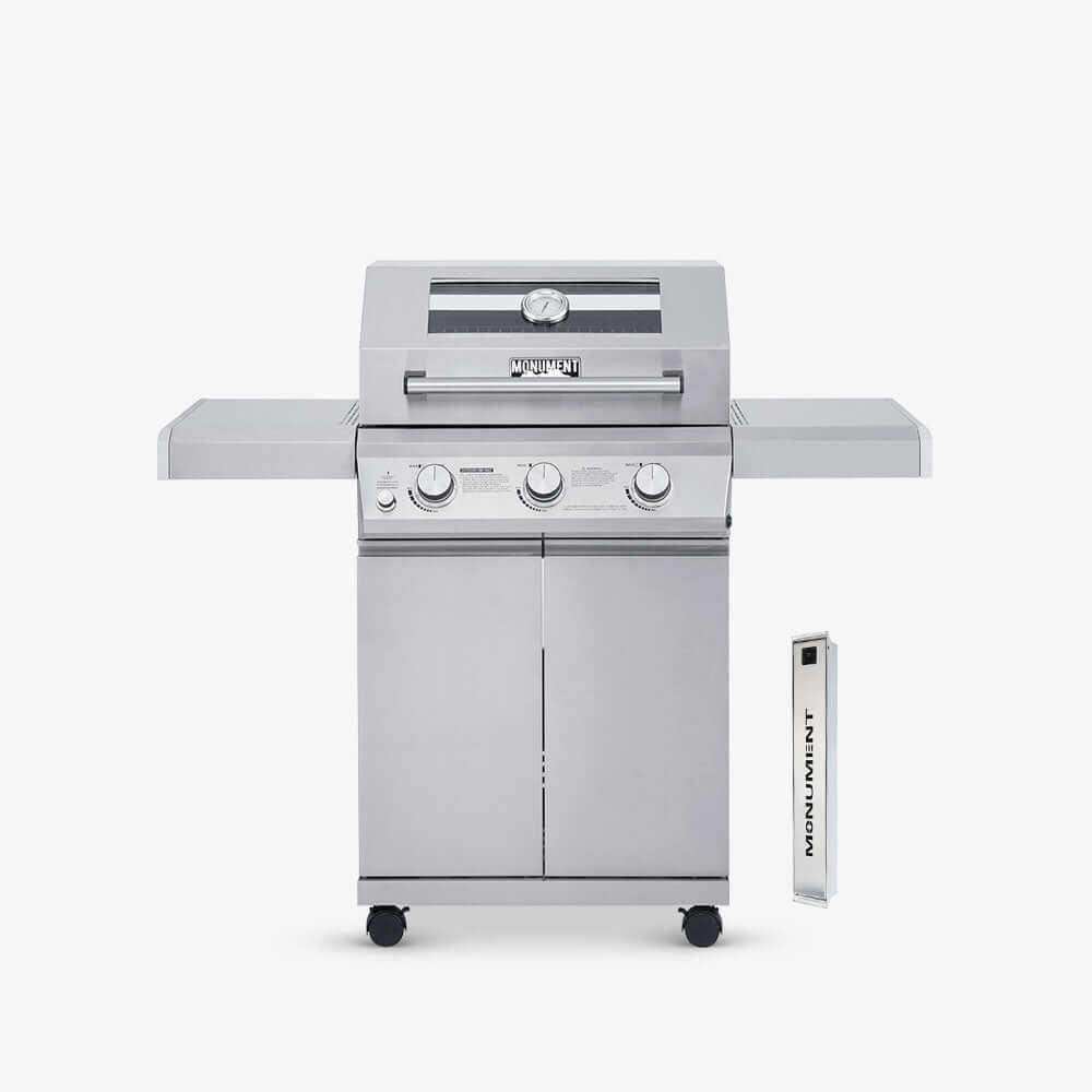 Mesa 300 | Stainless Propane Gas Grill - Skoutley Outdoors LLC