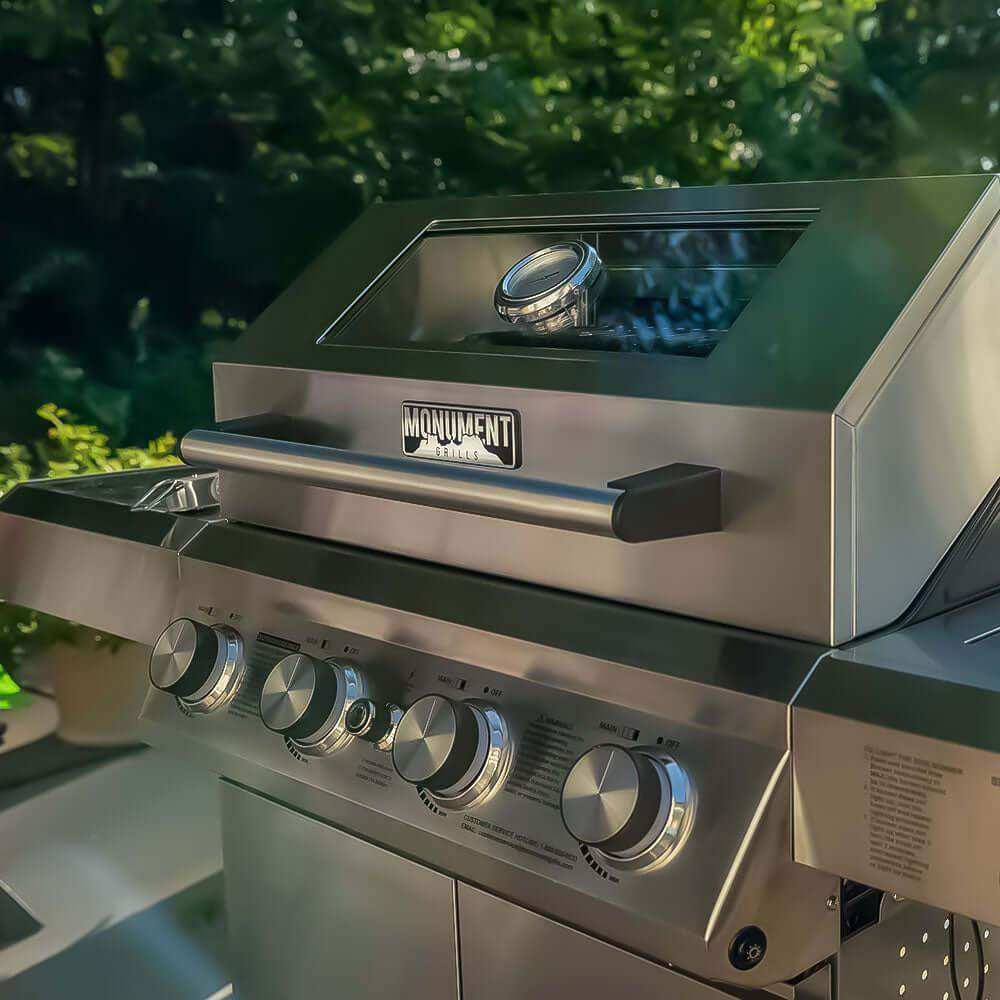 Mesa 400M | Stainless Propane Gas Grill - Skoutley Outdoors LLC