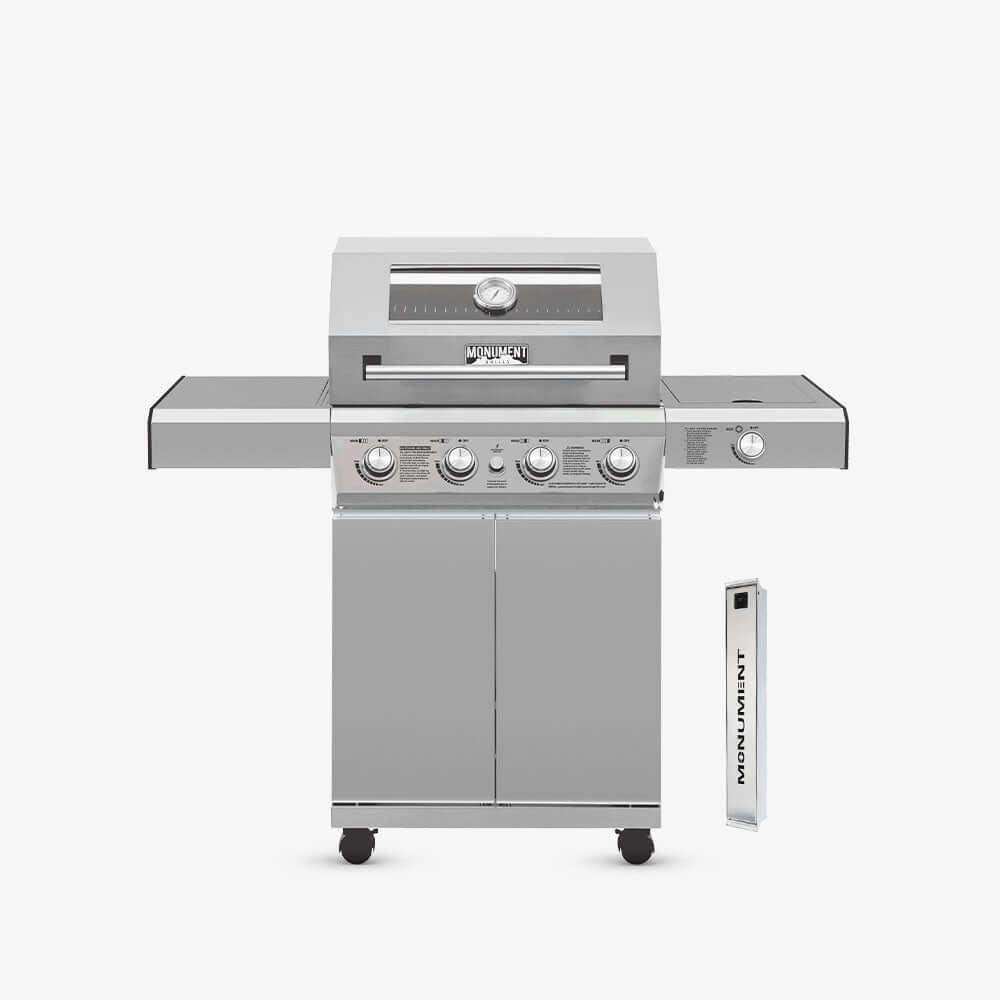 Mesa 400M | Stainless Propane Gas Grill - Skoutley Outdoors LLC