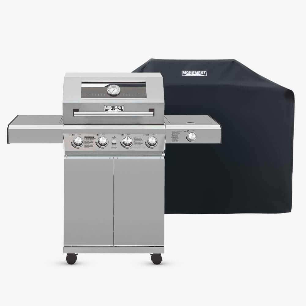 Mesa 400M | Stainless Propane Gas Grill - Skoutley Outdoors LLC