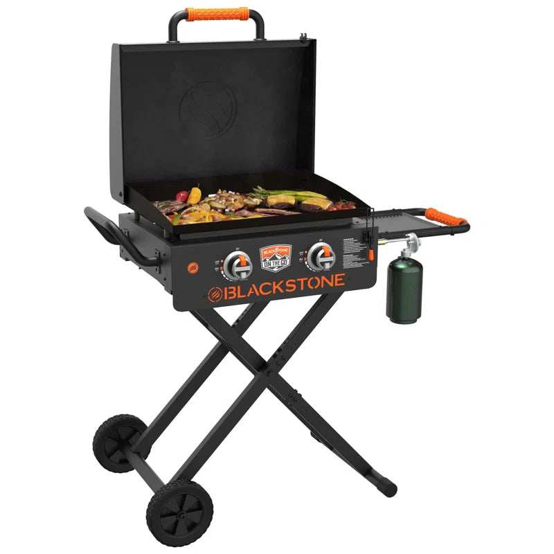 Blackstone - On the Go 22" Griddle W/ Hood and Flexfold Legs - Skoutley Outdoors LLC