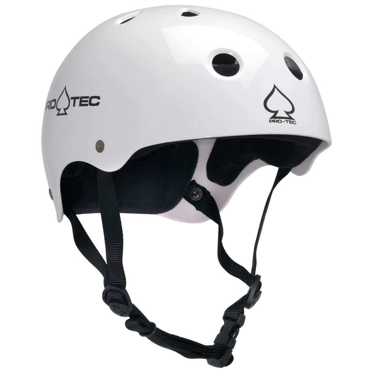 ProTec Classic Helmet - Gloss White - Skoutley Outdoors LLC