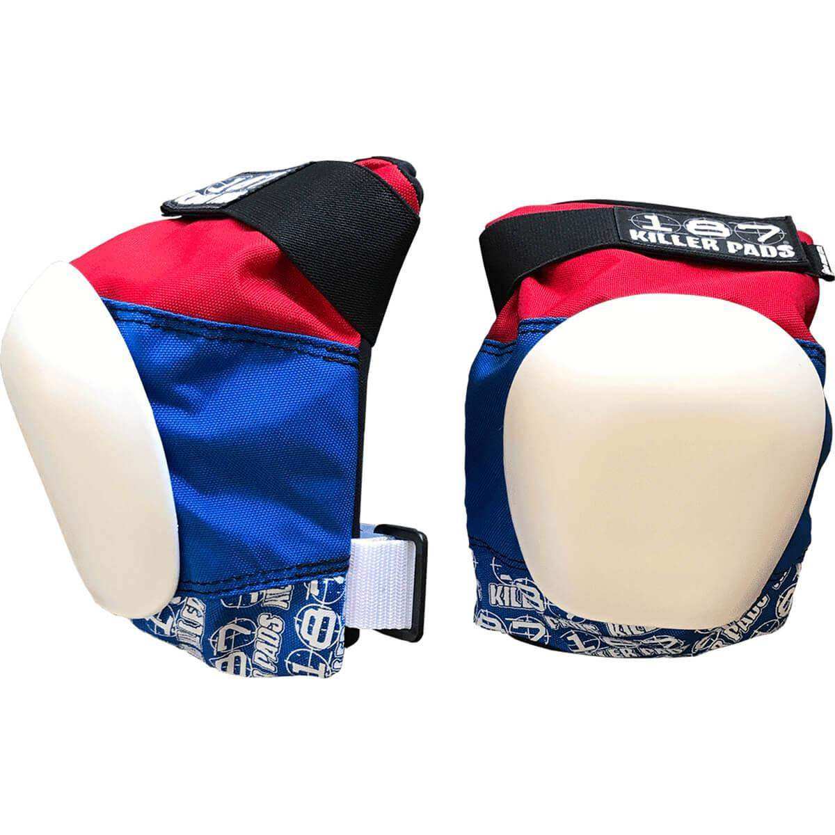 187 Pro Knee Pads - Red/White/Blue - Skoutley Outdoors LLC