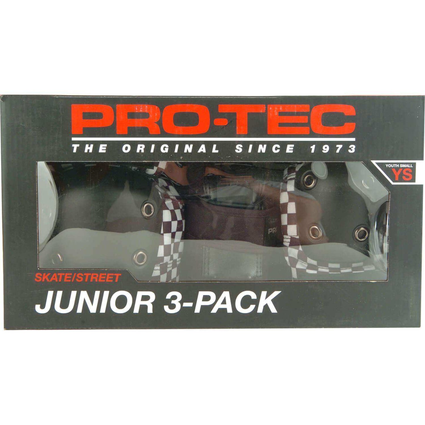 ProTec Street Gear Junior 3 Pack Combo - Check Black/White - Skoutley Outdoors LLC