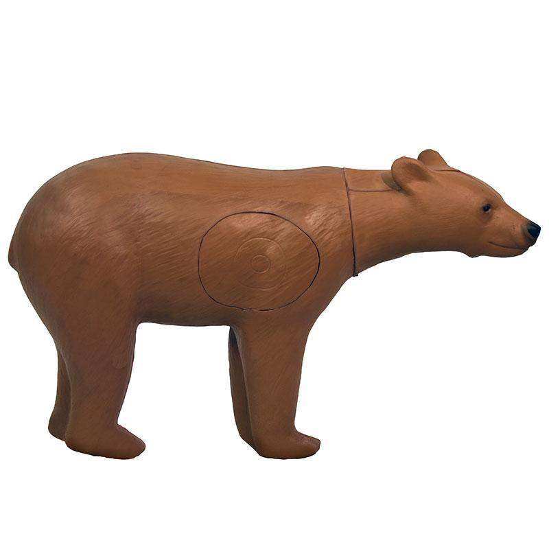 Real Wild 3D Large Walking Bear Brown Archery Target with EZ Pull Foam - Skoutley Outdoors LLC