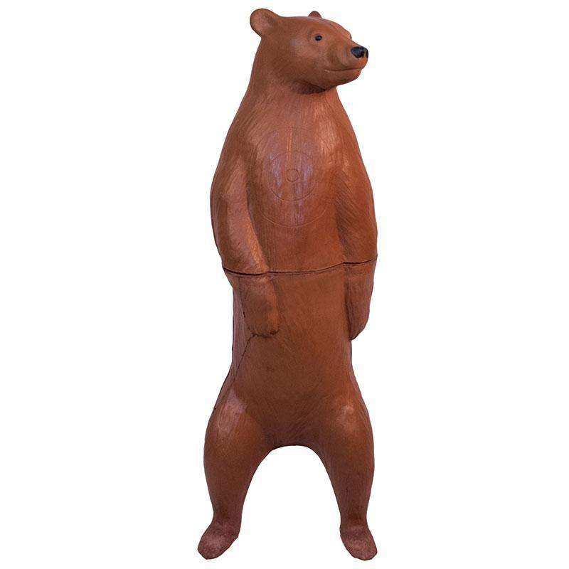 Real Wild 3D Standing Brown Bear Archery Target with EZ Pull Foam - Skoutley Outdoors LLC