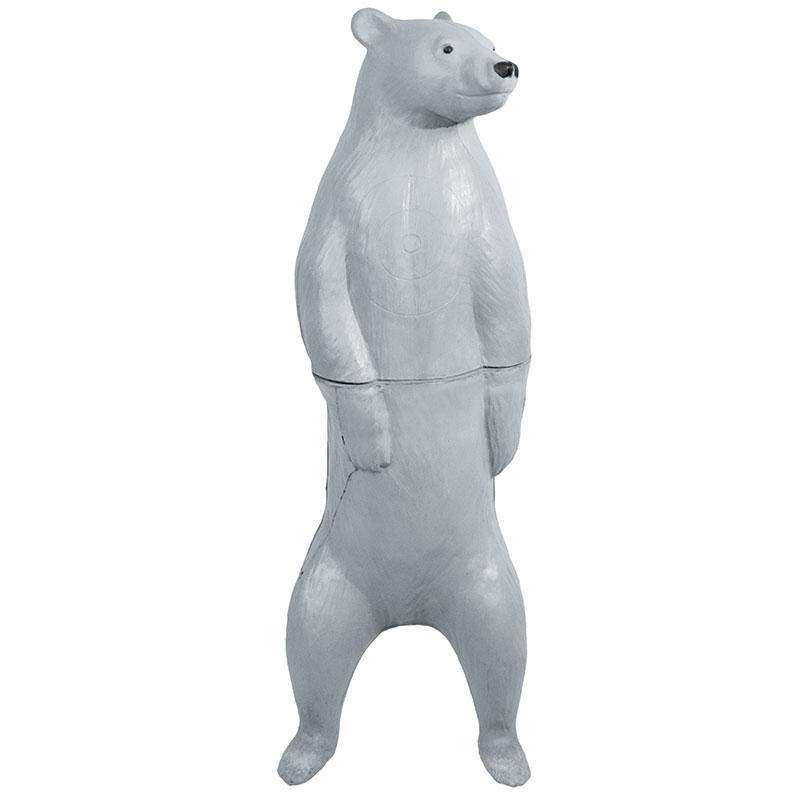 Real Wild 3D Standing Polar Bear Archery Target with EZ Pull Foam - Skoutley Outdoors LLC